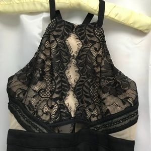 Black and Lace Dress